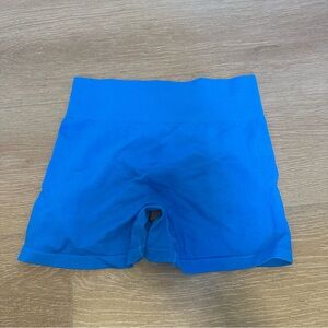 5 for $25 SHEIN Blue compression workout shorts